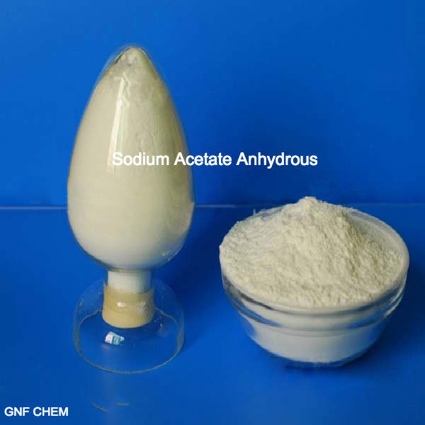 Acétate de sodium d'additifs alimentaires d'agent épaississant (anhydre) CAS 4075-81-4